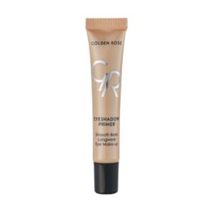 Toepassing van Golden Rose Eyebrow & Eyeshadow Primer voor een egalere make-upbasis